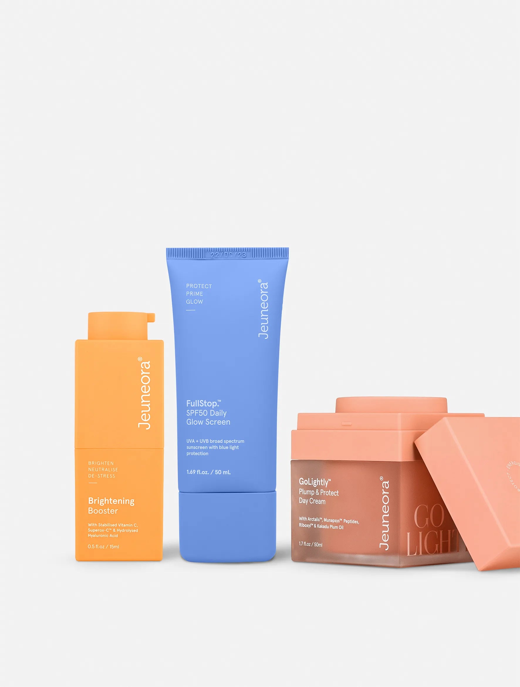 Jeuneora dark spots skincare set