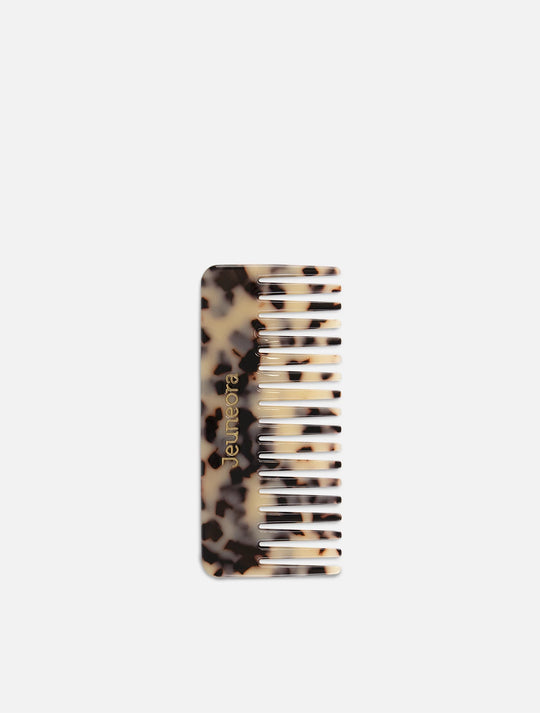 Jeuneora Tortoiseshell Wide-tooth Comb