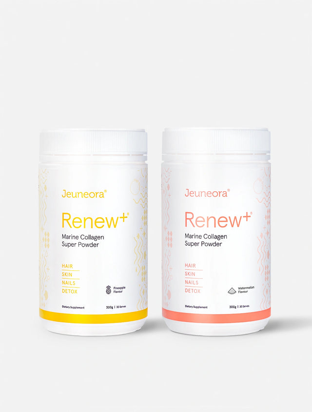 Renew+® Marine Collagen Super Powder Twin Pack - Pineapple/Watermelon